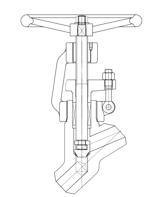 J65Y高壓電站Y型截止閥結構圖.jpg